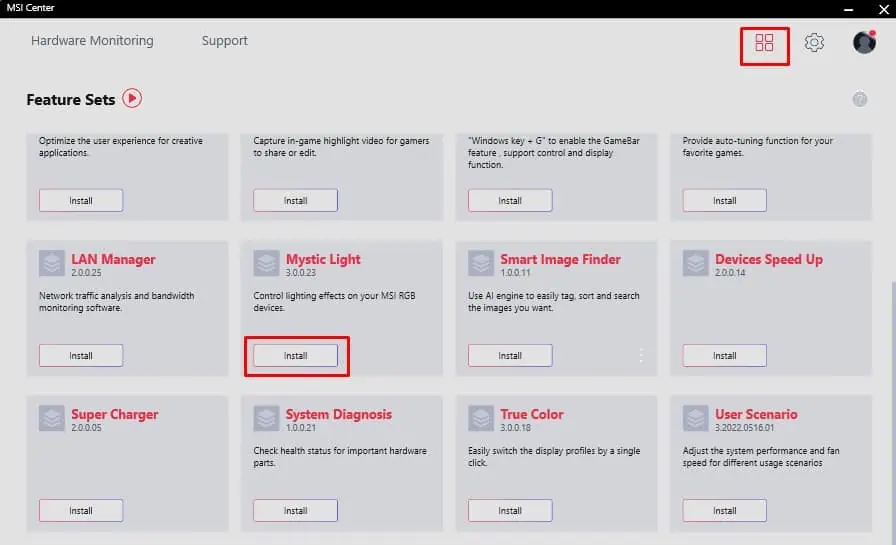 msi-center-app-icon-and-install-mystic-light