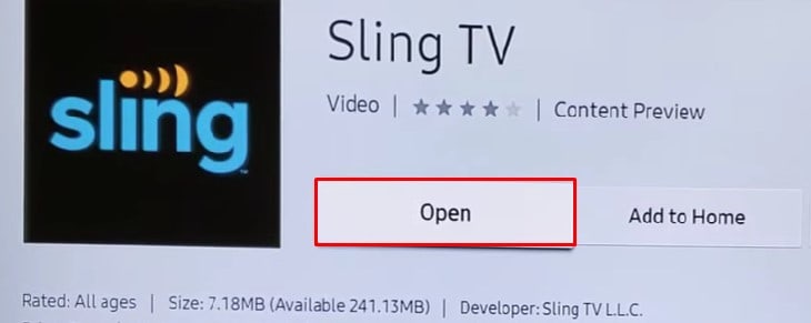 open app