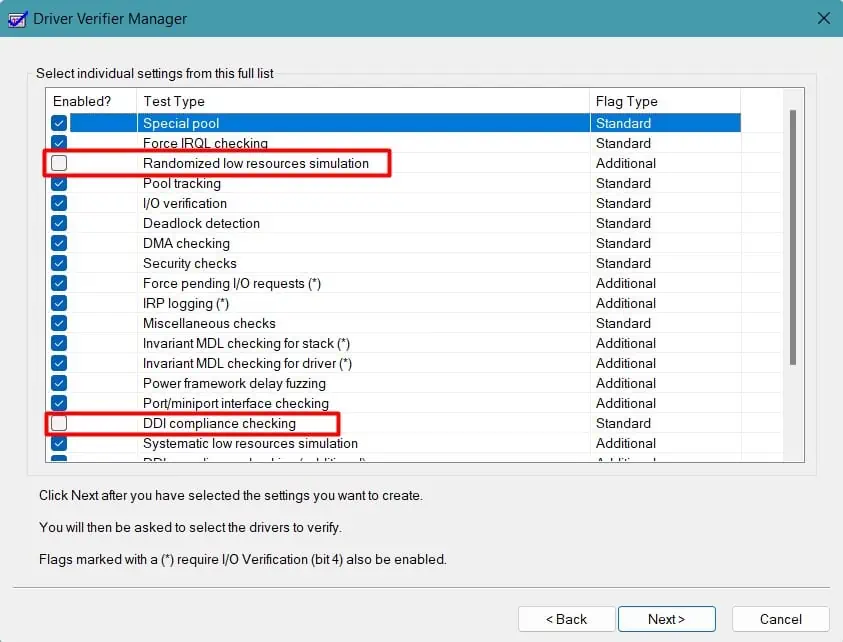 options-in-driver-verifier