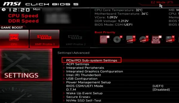 How to Fix NVIDIA Driver Not Compatible With This Version of Windows? 37 pcie-configuration