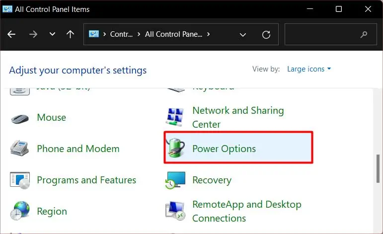 power-options