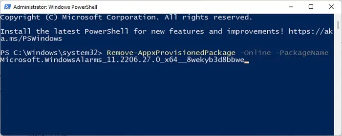 powershell-remove-appx-package