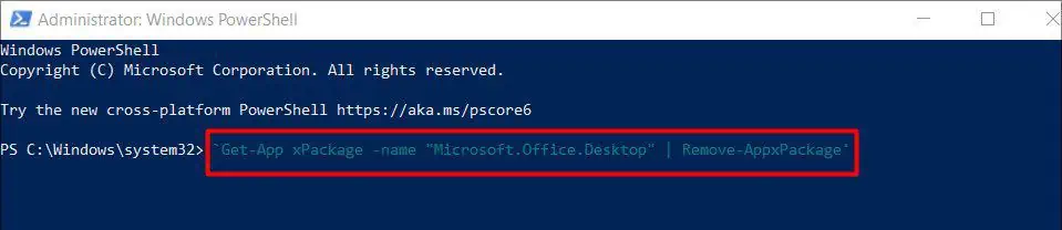 powershelluninstall-e1659362740520