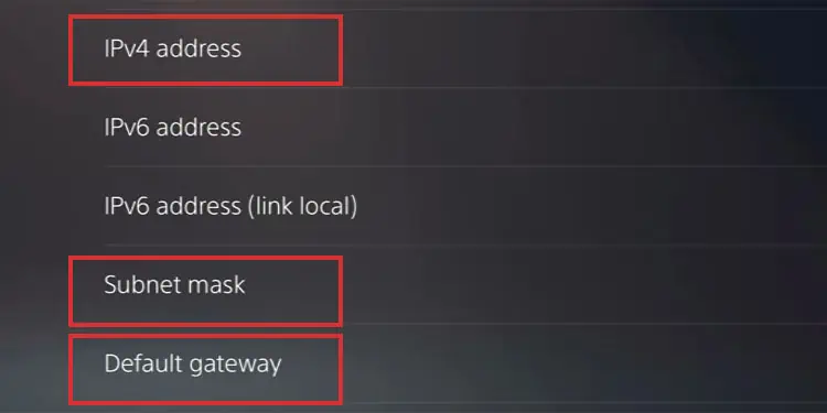 How to Open Ports for PS4 or PS5? Detailed Guide 61 ps5-connection-data