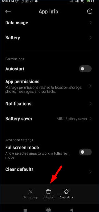 remove android