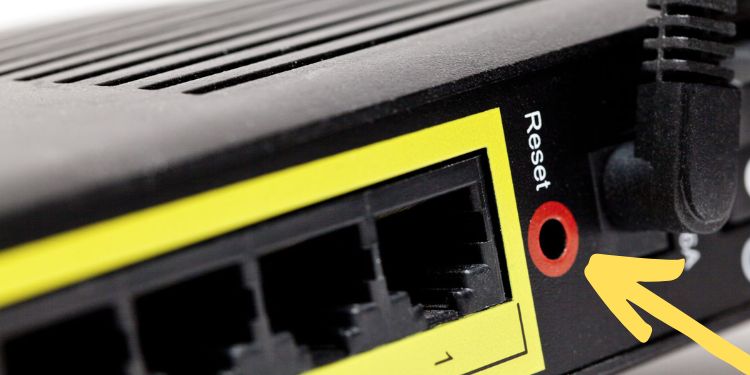 Internet Not Working After Power Outage? Try these fixes 2 reset button on router