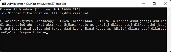 robocopy