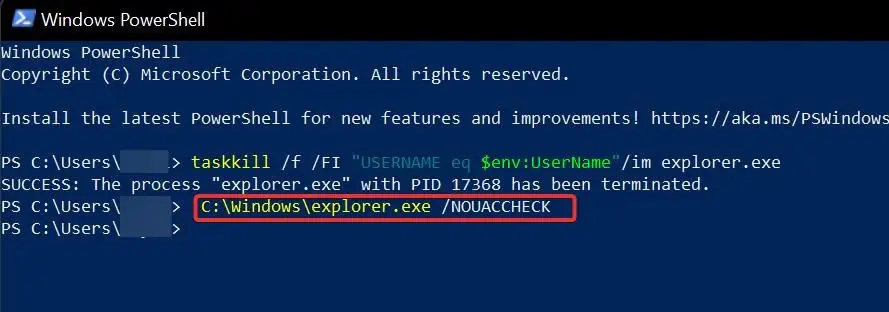 run-file-explorer-as-admin-through-powershell