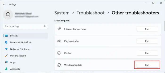 run-windows-update-troubleshooter