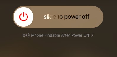 slider to switchoff