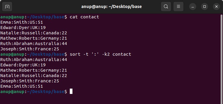 How to Sort By Column In Linux 6 sort-t-delimiter