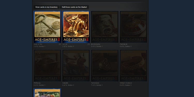 steam cards 