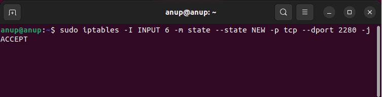 How To Fix “No Route To Host” In Linux 2 sudo iptables open port