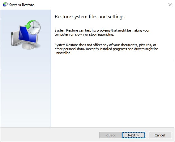 system-restore