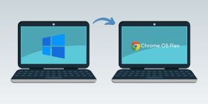 turn laptop into chromebook