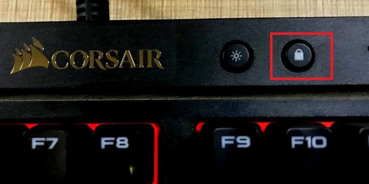 Corsair Keyboard Not Working? Here's How to Solve It 7 turn off lock button in corsair keyboard