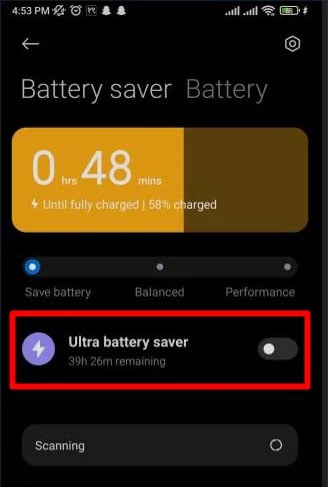 ultra-battery-saver