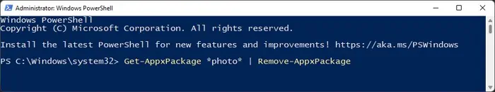 uninstall-microsoft-photos