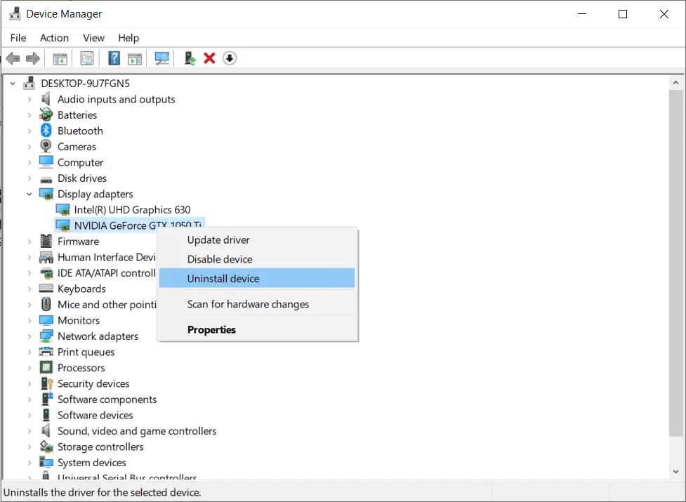 uninstall-nvidia-driver