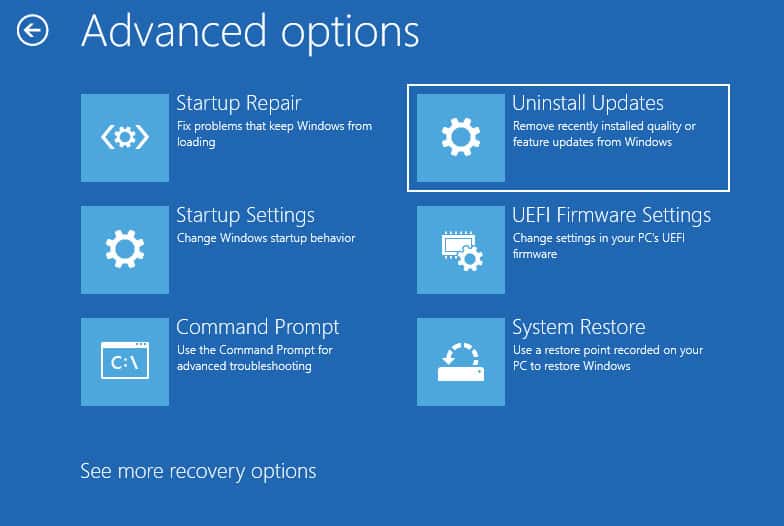 uninstall-updates-windows-recovery-environment