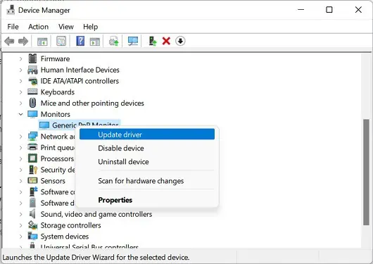 update-monitor-driver