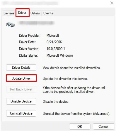 update-touchpad-driver