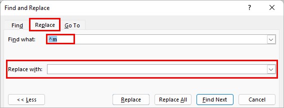 use-find-and-replace-to-page-breaks