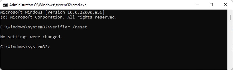 What Is DRIVER VERIFIER? How To Use It To Troubleshoot Driver Issues 8 verifier reset