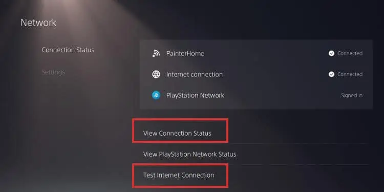 view-connection-status