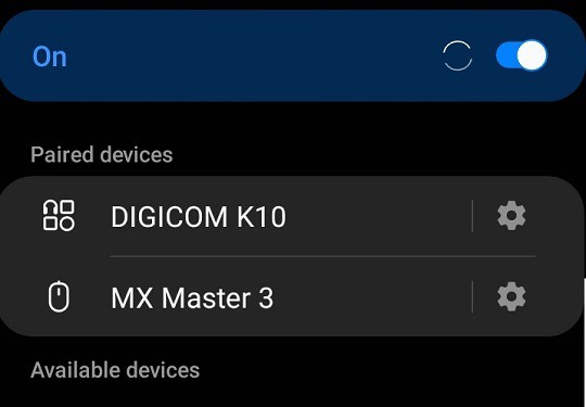 wait for available devices on android