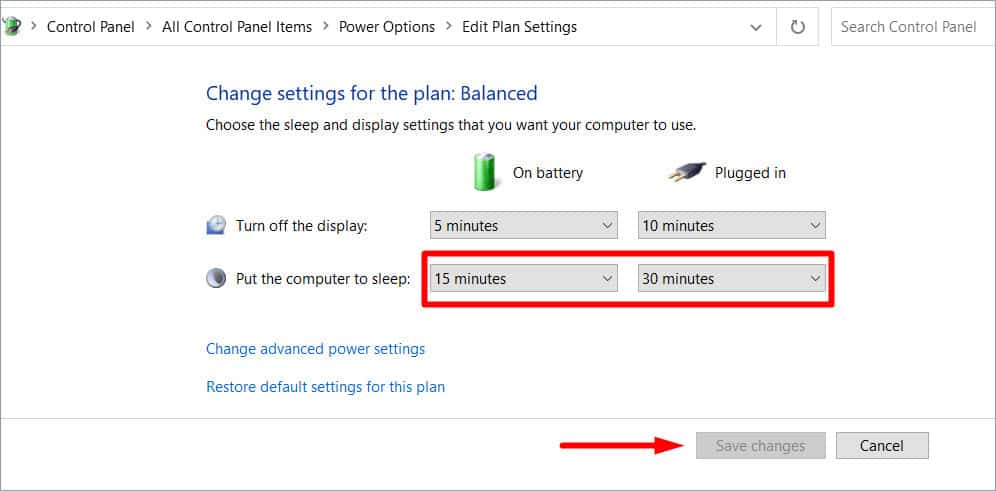 windows powermode