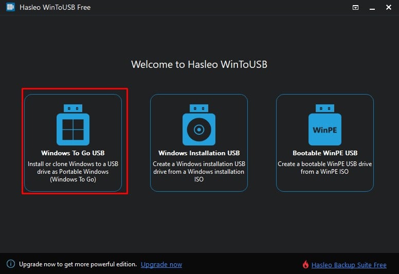 windows to go USB