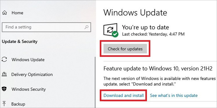 Fixed: “The File or Directory is Corrupted and Unreadable” 6 windows-update
