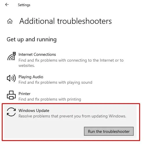 windows-update-troubleshooter