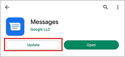 Android-Google-Message-Update