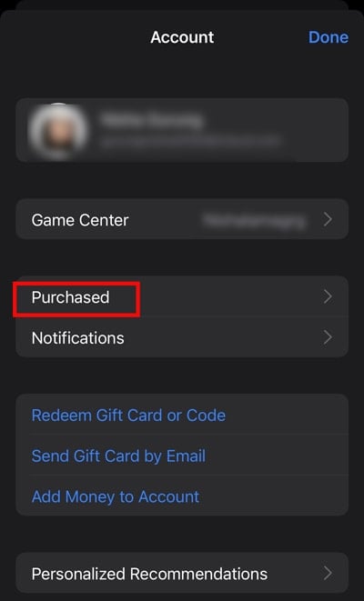 Click-on-Purchased