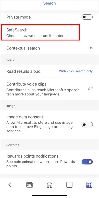 How to Turn Off SafeSearch on iPhone? 35 Click-on-SafeSearch-2