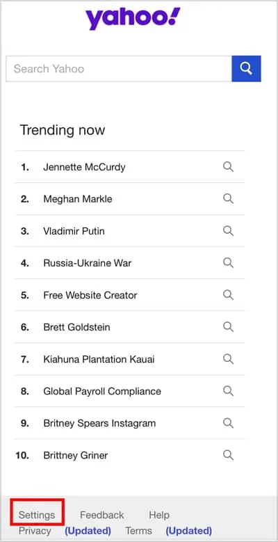 How to Turn Off SafeSearch on iPhone? 37 Click-on-settings-located-at-the-bottom-of-the-screen-1