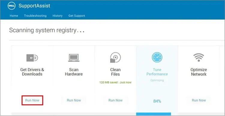 Dell-SupportAssist-Get-Driver