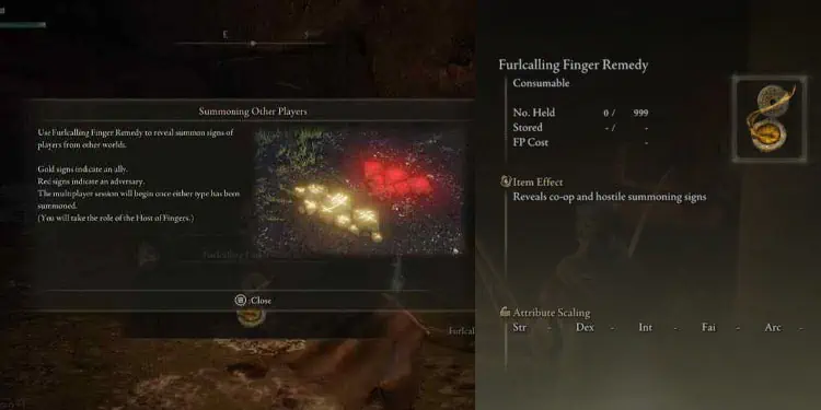 Elden Ring Not Connecting To Network? Here’s How To Fix It 55 Furlcalling-Finger-Remedy