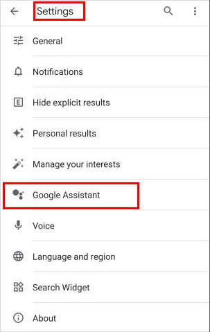 Google-Assistant-settings