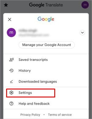 Google-translate-settings-android