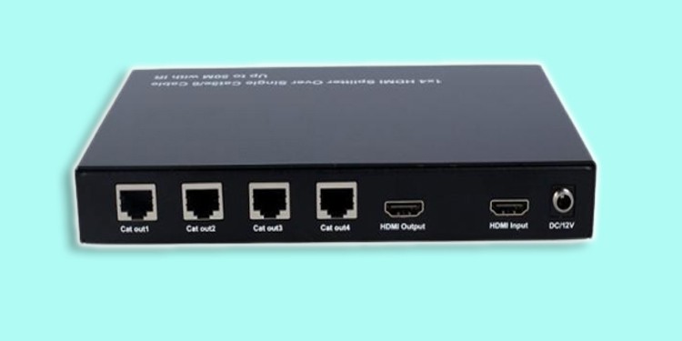 How to Connect Two TVs Together? 13 HDMI Over lan Splitter