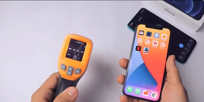 Power-on-the-Infrared-Thermometer