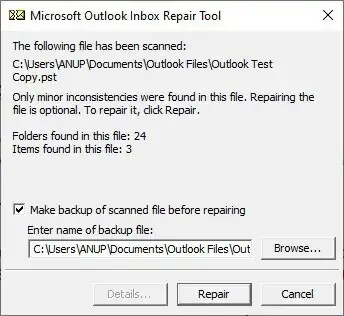 Repair-from-Scanpst