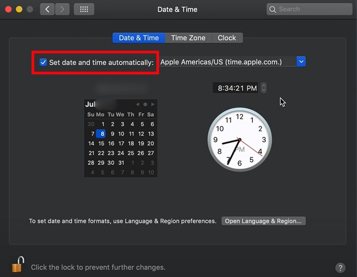 Select-Set-date-and-time-automatically