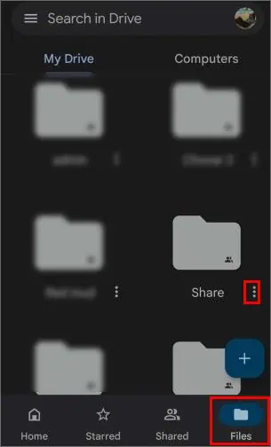 Share-files-google-drive-options