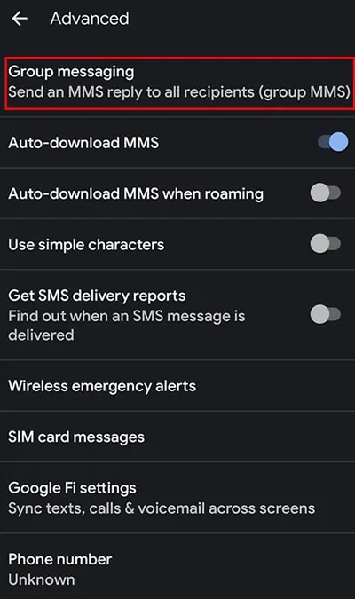 Tap-on-Group-Messaging