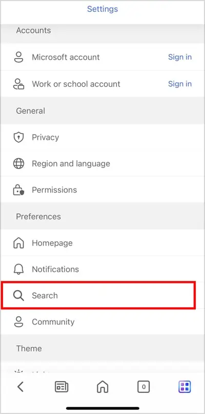 How to Turn Off SafeSearch on iPhone? 34 Tap-on-Search-1