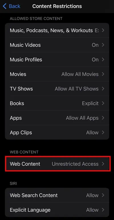 Tap-on-Web-Content
